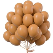 PASTEL BALON KARAMEL 50 ADET thumbnail 1