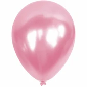 METALİK BALON PEMBE 50 ADET thumbnail 2