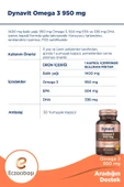 Dynavit Omega 3 950 mg 30 Yumuşak Kapsül thumbnail 4