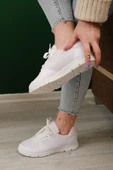 Lidia Nefes Alabilen Fileli Kadın Sneaker thumbnail 4
