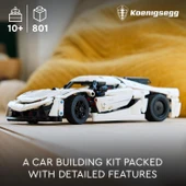 Lego Technic 42184 Koenigsegg Jesko Absolut White Hypercar thumbnail 3