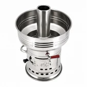 Paslanmaz Çelik 7 litre Demlikli Semaver thumbnail 3
