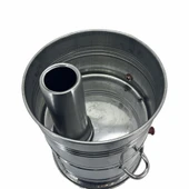 Paslanmaz Çelik Demlikli 7 litre Semaver thumbnail 11