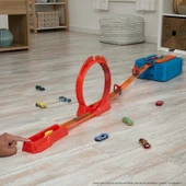 Hot Wheels Track Builder Alev Temalı Akrobasi Seti thumbnail 2