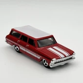Hot Wheels Tekli Arabalar 64 Chevy Nova Wagon Hkh70 thumbnail 1