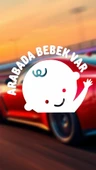 Arabada Bebek Var Araba Cam Sticker 24x28cm Tek Elli thumbnail 1