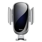 Baseus Future Gravity Araç Telefon Tutucu Gümüş Gri thumbnail 1