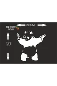 SEÇ SİLAHLI PANDA STİCKER ÇOK AMAÇLI STİCKER thumbnail 2