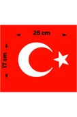 SEÇ Ay Yıldız Sticker Araba sticker Motor sticker thumbnail 1