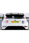 SEÇ Taçlı KuruKafa Sticker  Çok Amaçlı Sticker thumbnail 2