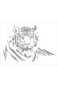 SEÇ Kaplan Sticker Çok Amaçlı Sticker Etiket thumbnail 2