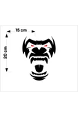 SEÇ Goril Surat Sticker Çok Amaçlı Sticker thumbnail 3
