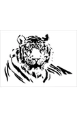 SEÇ Kaplan Sticker Çok Amaçlı Sticker Etiket thumbnail 2