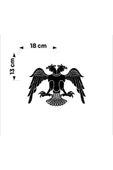 SEÇ çift başlı kartal sticker çok amaçlı sticker thumbnail 2