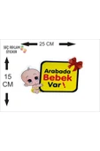 SEÇ ARABADA BEBEK VAR STİCKER 1 ADET thumbnail 2