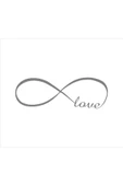 SEÇ Love Sonsuzluk Sticker Oto Sticker thumbnail 1