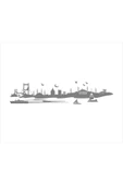SEÇ Manzara İstanbul Sticker Oto Sticker thumbnail 1