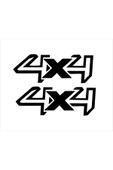 SEÇ 4X4 Sticker Oto Araba Sticker thumbnail 1