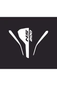 SEÇ Pulsar NS200 Ön Kafa Sticker Moto Sticker thumbnail 1