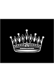 SEÇ Kral Tacı Sticker Oto Araba Sticker thumbnail 1