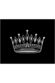 SEÇ Kral Tacı Sticker Oto Araba Sticker thumbnail 1
