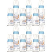 Bebsi Cam Biberon Seti Mavi (250ML+125ML) (6 Lı Set) thumbnail 1