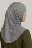 Pileli Tesettür Hijab Hazır Eşarp thumbnail 3