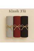 Penye Pamuksu Şal Klasik 3 lü Set thumbnail 1
