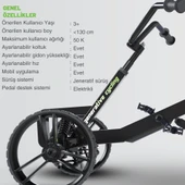 Genoride Pedallı Elektrikli Go-Kart thumbnail 9