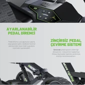 Genoride Pedallı Elektrikli Go-Kart thumbnail 11