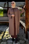 Panço Triko Hırka Sütlü Kahve thumbnail 1