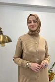 Manolya Bej Triko Hırka thumbnail 5