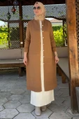 Manolya Camel Triko Hırka thumbnail 6