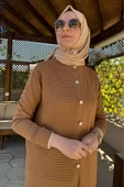 Manolya Camel Triko Hırka thumbnail 5