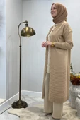 Manolya Bej Triko Hırka thumbnail 9