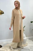 Manolya Bej Triko Hırka thumbnail 4