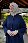 Panço Triko Hırka Lacivert thumbnail 5