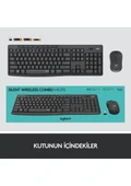 Logitech MK295 Sessiz Kablosuz Klavye Mouse Seti thumbnail 4
