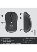 Logitech MK295 Sessiz Kablosuz Klavye Mouse Seti thumbnail 3