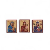 Meryem Ana Magnet 3'lü No:2 thumbnail 1