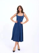 7142 KOT ELBİSE-MAVİ thumbnail 4