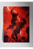 Metal Baskı Marvel Duvar Tablosu - Predator ve Wolverine thumbnail 1
