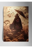 Itachi Uchiha Naruto Anime - Metal Tablo thumbnail 1