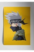 Kakashi Hatake Naruto Anime - Metal Tablo thumbnail 1