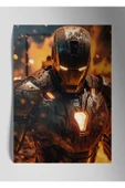 İronman - Tony Marvel - Metal Tablo thumbnail 1