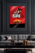 Metal Baskı Parlak Duvar Tablosu - RDR2 - Red Dead Redemption 2 thumbnail 3