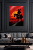 Metal Baskı Parlak Duvar Tablosu - RDR2 - Red Dead Redemption 2 thumbnail 2