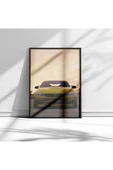 Yellow BMW - Metal Tablo thumbnail 3