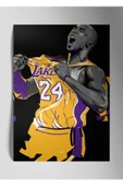 Kobe Bryant Lakers NBA - Metal Tablo thumbnail 1