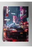 Metal Baskı Parlak Araba Duvar Tablosu - Porsche thumbnail 1